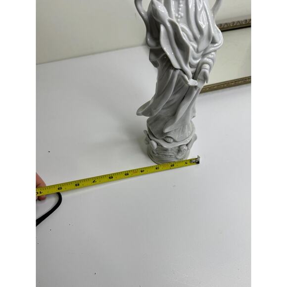 Vintage Asian Ginger Jar With Lid/Asian Marked/Blue/White/Flowers/Porcelain - Picture 3 of 10